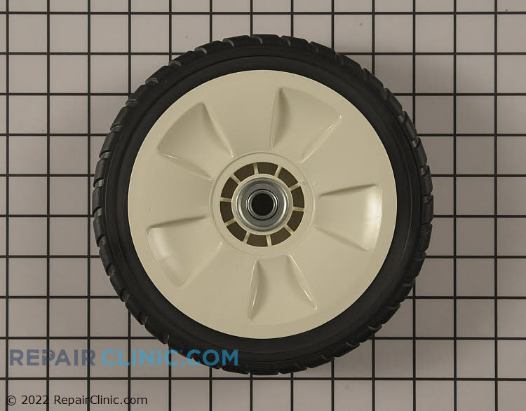 Lawn mower wheel assembly Honda part #42710-VE2-M01ZA