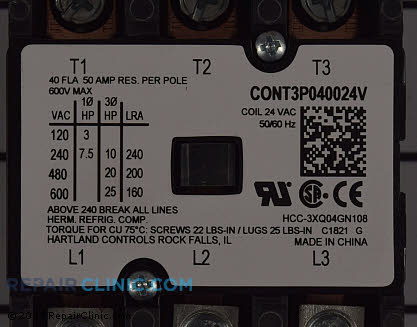 Contactor CONT3P040024VS Alternate Product View