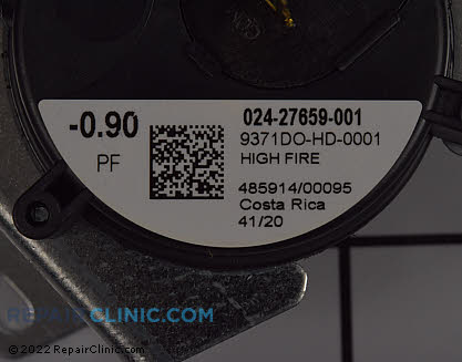 Pressure Switch S1-02427659001 Alternate Product View