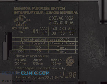 Circuit Breaker 50HJ660014 Alternate Product View