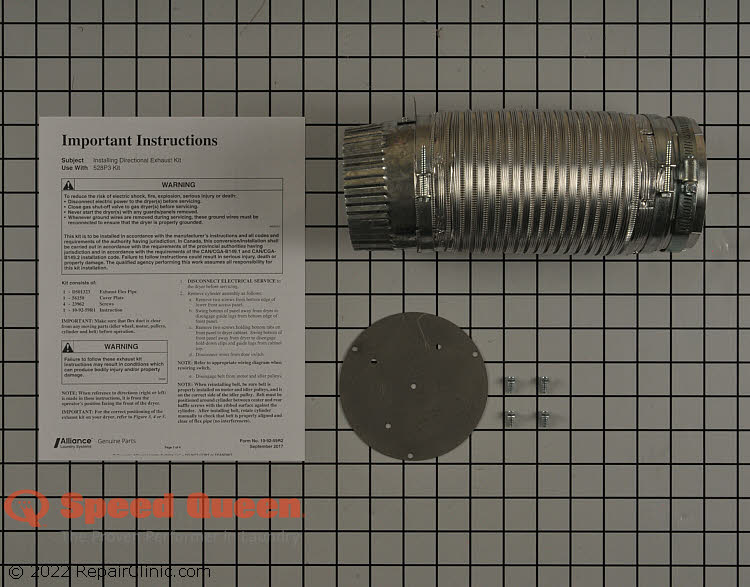 Exhaust Duct 528P3 Alternate Product View