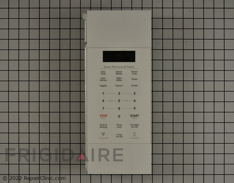5304512504 Frigidaire Microwave Touchpad and Control Panel