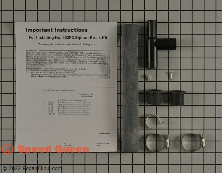 Siphon Break 562P3 Alternate Product View
