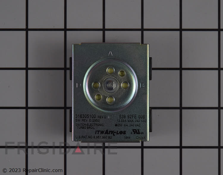 316305100 Range/Stove/Oven Switch