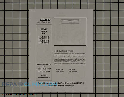 Parts Catalog 5995547600 Alternate Product View