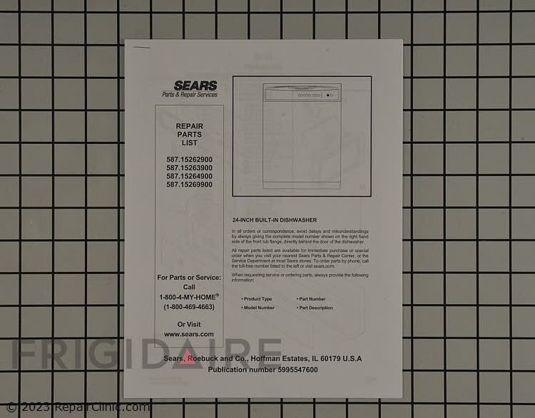 5995547600 Parts Catalog