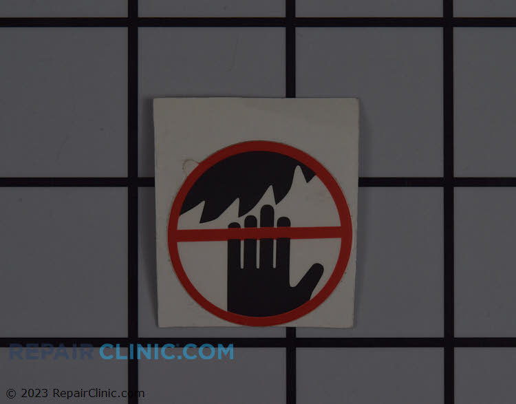 867227001 Label,guard warning