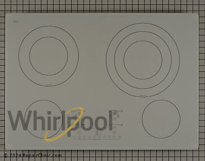 Glass Main Top W10749640 Alternate Product View