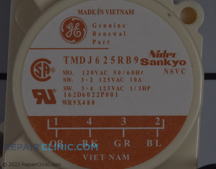 Defrost Timer WR9X480 Alternate Product View