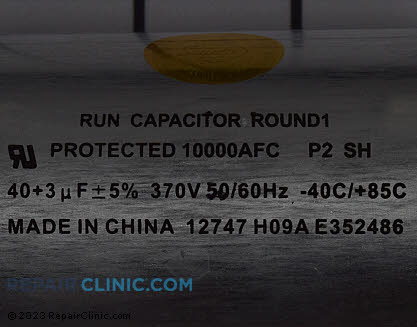 Run Capacitor 01-0268 Alternate Product View