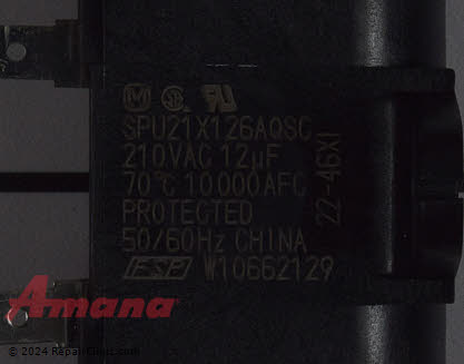 Run Capacitor WPW10662129 Alternate Product View