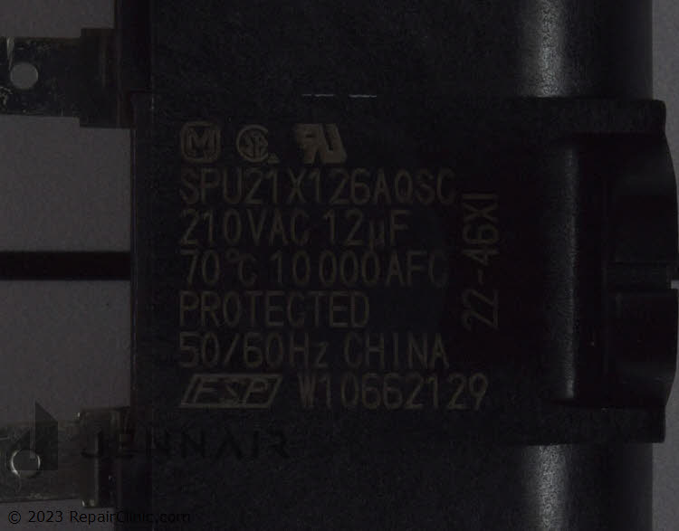 Run Capacitor WPW10662129 Alternate Product View