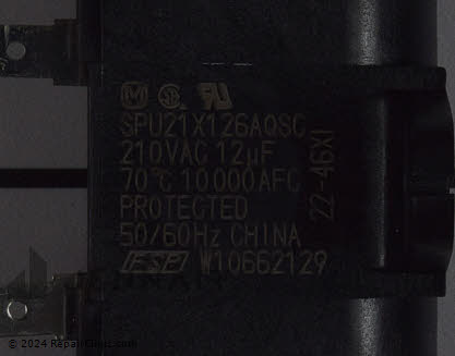 Run Capacitor WPW10662129 Alternate Product View