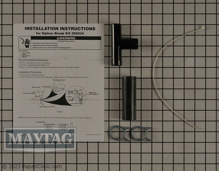 Anti-Siphon Valve Kit