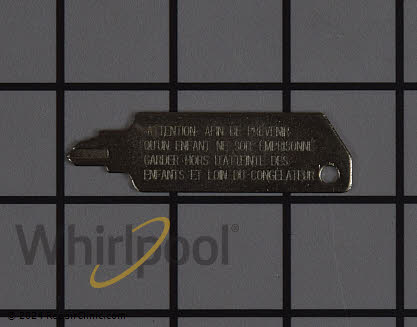 OEM Whirlpool Washer Door Lock Key W11685800 – AP6015150 PS1174842