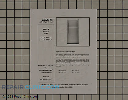 Parts Catalog 5995679247 Alternate Product View