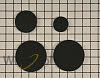 Surface Burner Cap W11605759