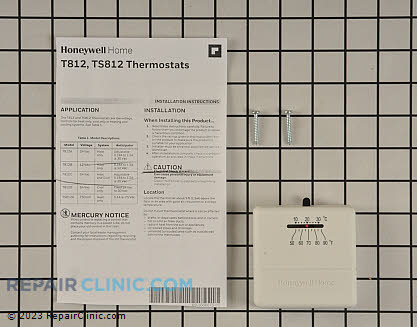 Wall Thermostat T812A1002 Alternate Product View