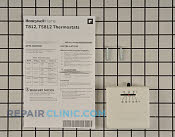 Wall Thermostat - Part # 2633754 Mfg Part # T812A1002