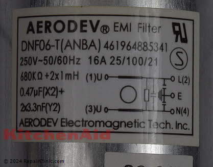 Noise Filter W10549523 Alternate Product View