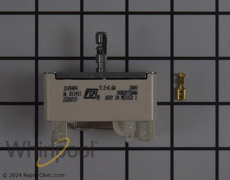 Surface Element Switch WP3149404 | Whirlpool Replacement Parts