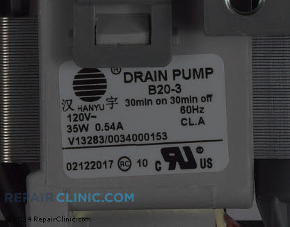 Drain Pump WH23X27421 Alternate Product View