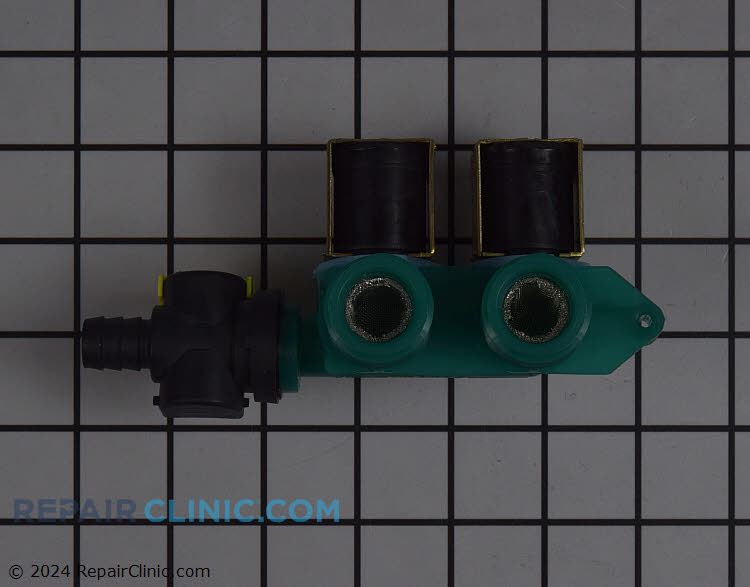 Water Inlet Valve For Roper Washing Machines – Fits RTW4440VQ2, RTW4305VQ1 & More – UPC 313046717727