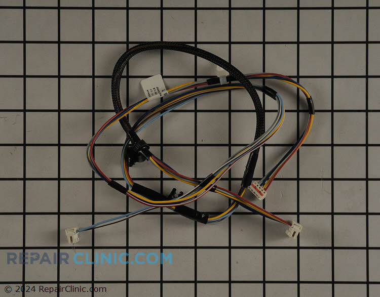 Hotpoint dishwasher door hinge wire harness damage