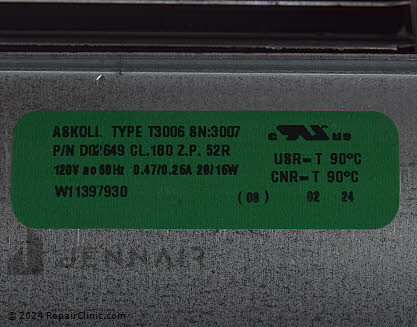 Cooling Fan W11598119 Alternate Product View