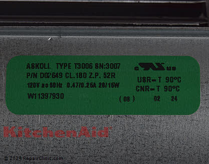 Cooling Fan W11598119 Alternate Product View