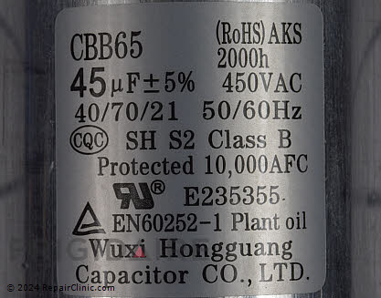 Capacitor 5304518147 Alternate Product View