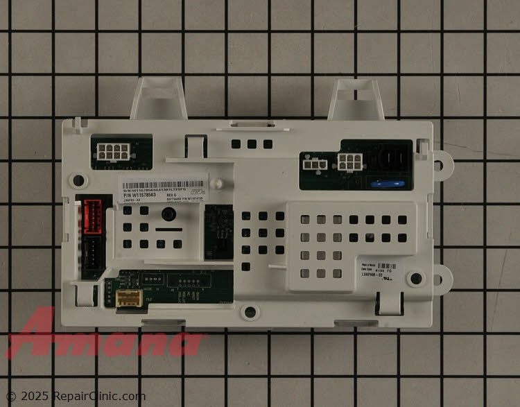 Amana washing machine control board replacement wiring diagram W11607637