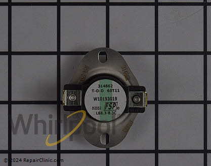 High Limit Thermostat WPW10193019 Alternate Product View