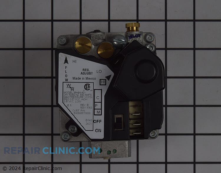 5H80687 Gas Valve and Thermostat Assembly