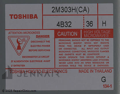 Magnetron W11578959 Alternate Product View
