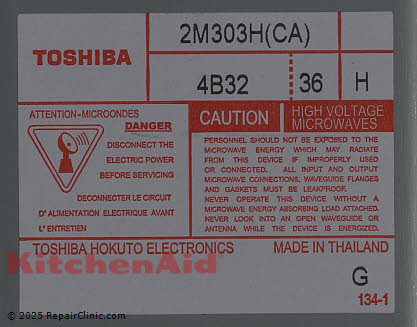 Magnetron W11578959 Alternate Product View