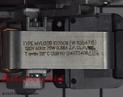 Convection Motor W11617227 Alternate Product View