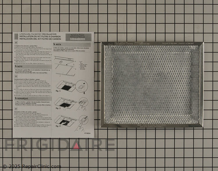 Charcoal Filter 5304486302 | Frigidaire Appliance Parts