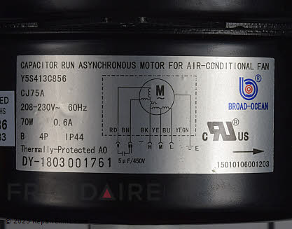 Fan Motor 5304516568 Alternate Product View