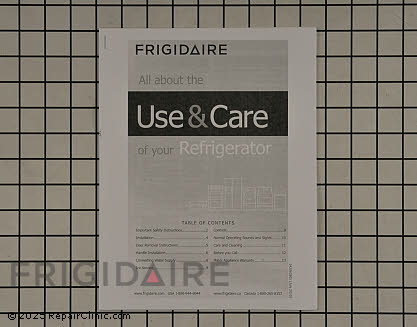 Owner's Manual 242063801 Alternate Product View