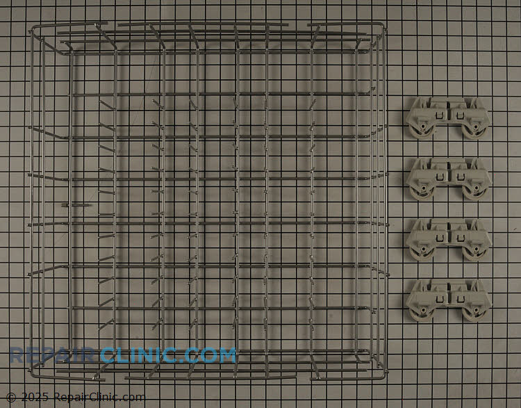 Kenmore Dishwasher Lower Dishrack Assembly Replacement Repair Clinic