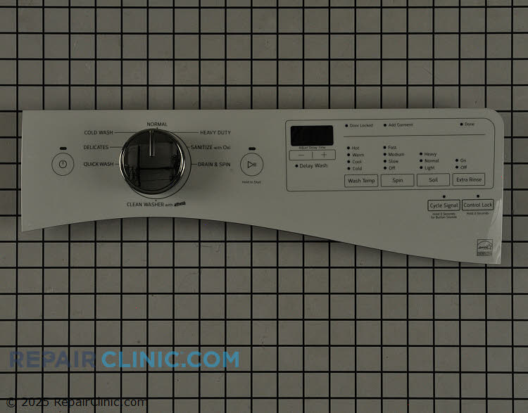 The Control Panel For A Modern Washing Machine Stock Photo - View #6