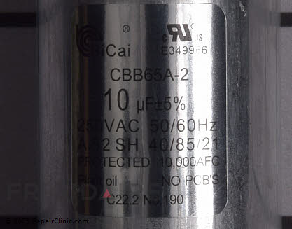 Run Capacitor 5304522104 Alternate Product View