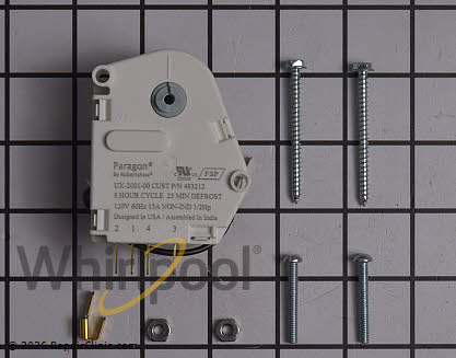 Whirlpool Defrost Timer W10822278 | Whirlpool Replacement Parts