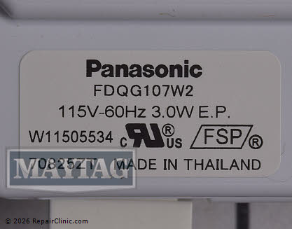 Condenser Fan Motor W11613295 Alternate Product View