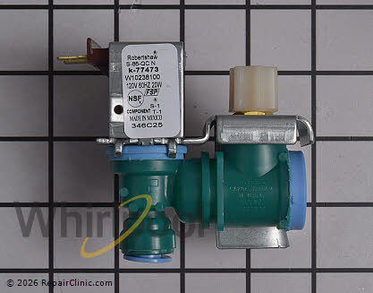 Water Inlet Valve WPW10238100 Alternate Product View