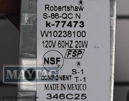Water Inlet Valve WPW10238100 Alternate Product View