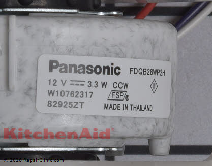 Evaporator Fan Motor W11407678 Alternate Product View