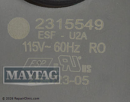 Evaporator Fan Motor WP2315549 Alternate Product View